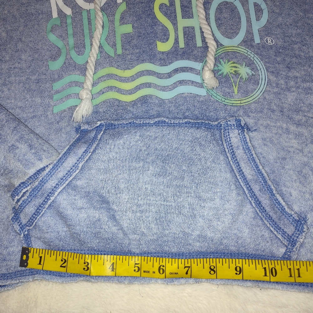 Ron Jon Blue Hooded Sweatshirt - Picture 7 of 11